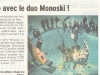 Monoski Picture published in Le Dauphiné Libéré (F), 22.02.2014